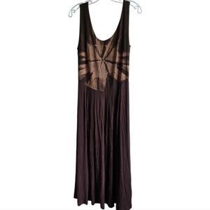Nomadic Traders Gold Embellished Maxi Sundress, Medium